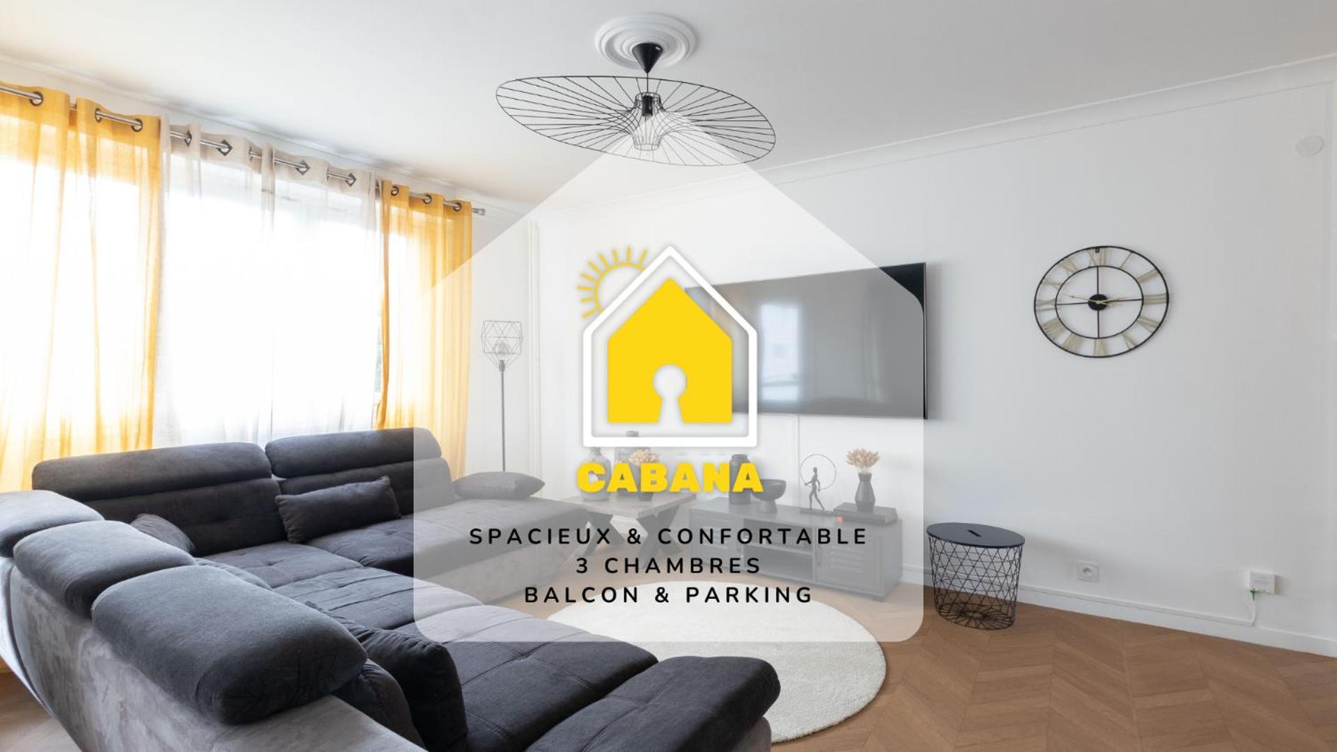 Cabana & Le Grand Appartement Lumineux Макон Экстерьер фото